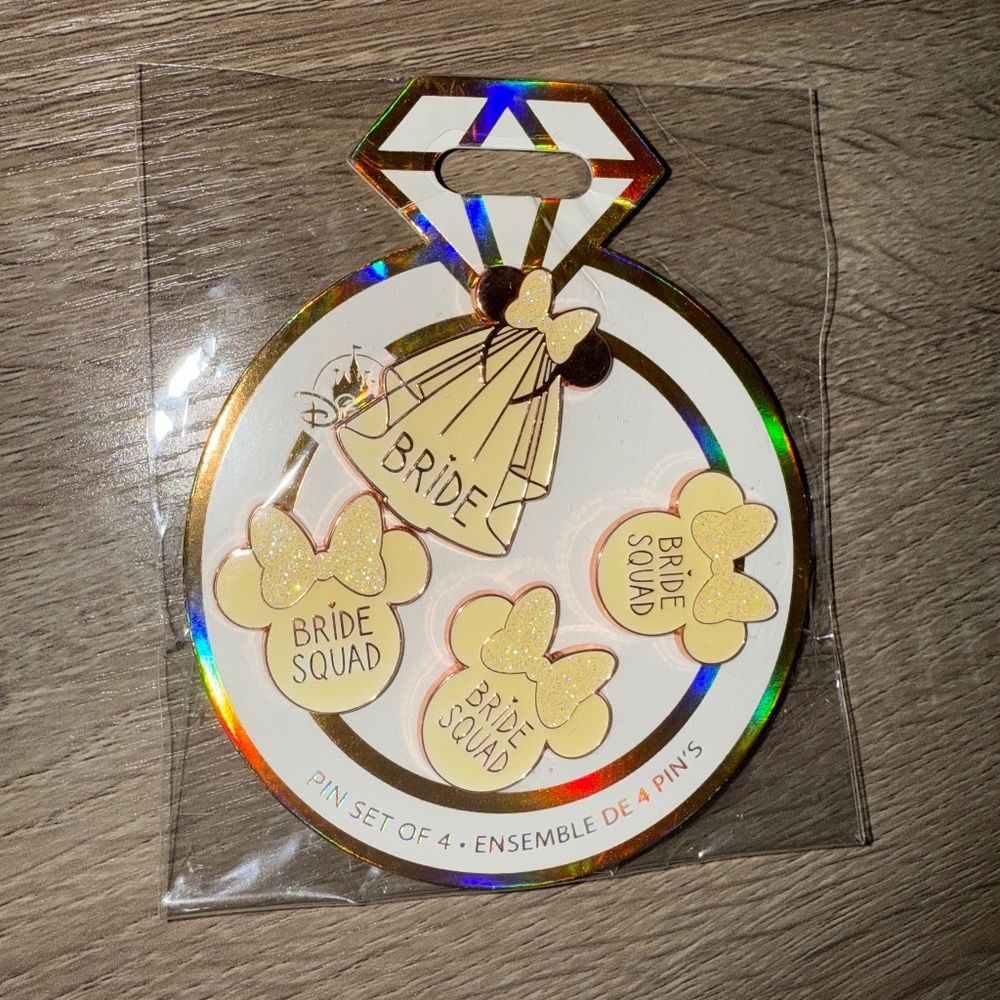 Disney Bridal Pin Set